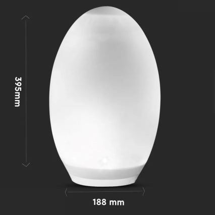 LED RGB Dekorative Solarleuchte 0,2W/1xAA IP44 500 mAh