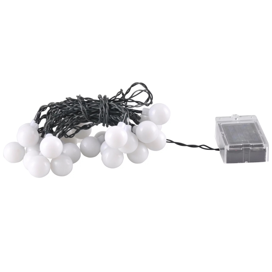 LED RGB Solar-Lichterkette PARTY 30xLED/1,2V 400 mAh 3,9 m IP44