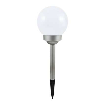 LED RGB Solarlampe BALL LED/0,2W/AA 1,2V/600mAh IP44