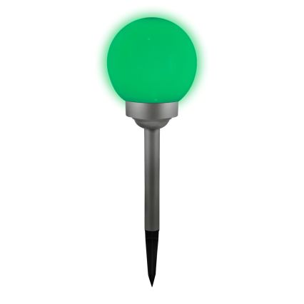 LED RGB Solarlampe BALL LED/0,2W/AA 1,2V/600mAh IP44