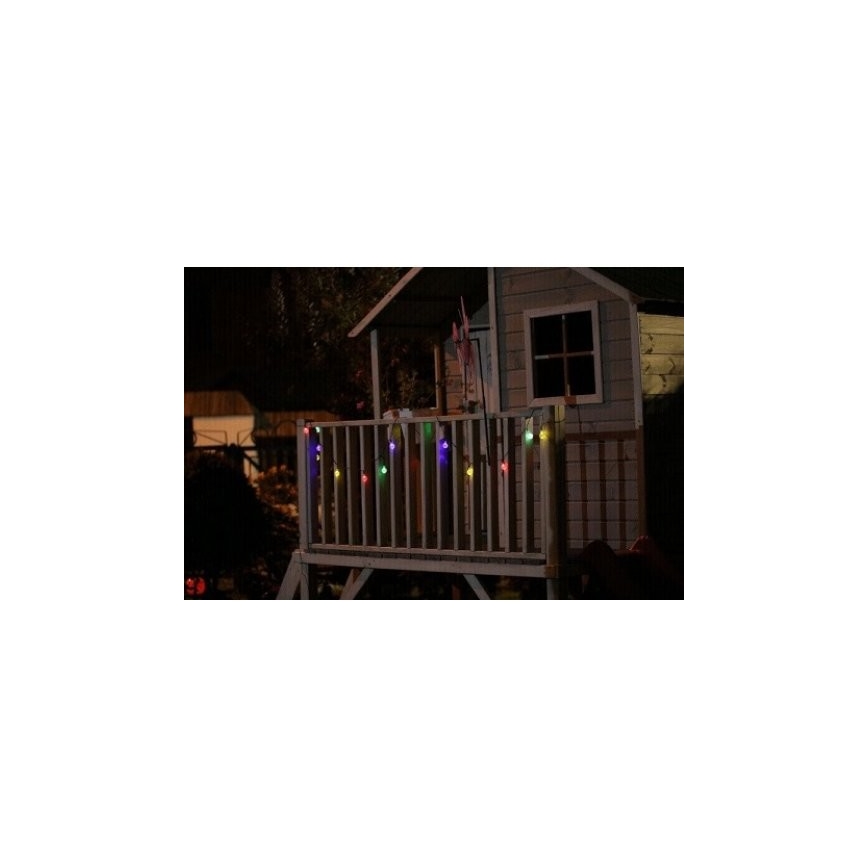 LED RGB Solarleuchte 20xLED/1,2V 300 mAh IP44