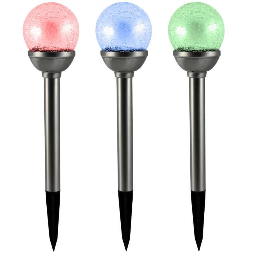 LED-RGB-Solarleuchte LED/0,04W/1,2V 600 mAh IP44