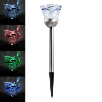 LED RGB Solarleuchte ROSE LED/1,2V 100 mAh IP44