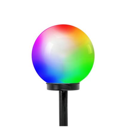 LED RGB Solarleuchte SPHERE, LED/1,2 V, IP44, 200 mAh, Ø 20 cm