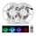 LED-RGB-Streifen 2x5m LED/4,8W/230V + FB