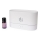 LED RGB Ultraschall Aroma-Diffusor und Luftbefeuchter mit Beleuchtung 180ml Weiß