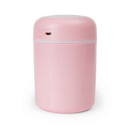 LED RGB Ultrasonic aroma diffuser und air humidifier LED/2W 300ml rosa