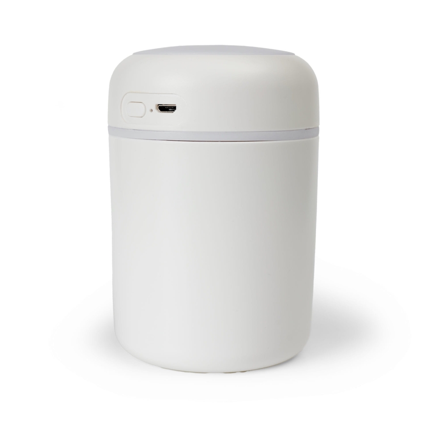 LED RGB Ultrasonic aroma diffuser und air humidifier LED/2W 300ml weiß