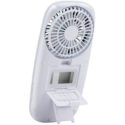 LED RGB wiederaufladbarer Taschenventilator mit Vernebelungsfunktion 3,7V 1200 mAh