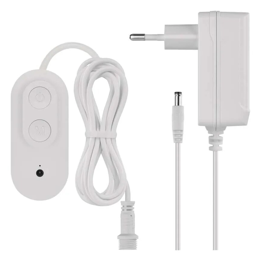 LED RGBIC+CCT Dekorative Kette mit Spotbeleuchtung GoSmart 12xLED/7W/230V 255 cm Wi-Fi Tuya