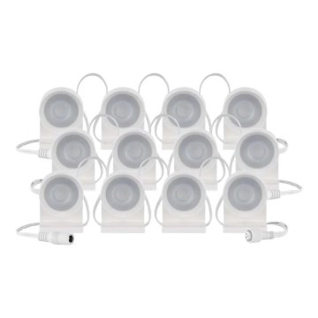 LED RGBIC+CCT Dekorative Kette mit Spotbeleuchtung GoSmart 12xLED/7W/230V 255 cm Wi-Fi Tuya