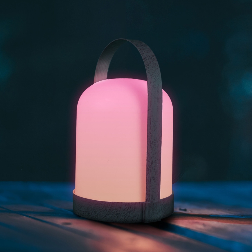 LED RGBW Dekorative Tischlampe MINORKA LED/0,3W/4,5V 3xAA