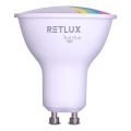 LED RGBW Dimmable Lampe MR16 GU10/4,5W/230V 2700-6500K Wi-Fi Tuya
