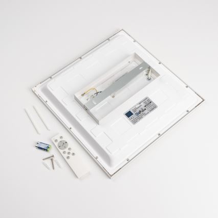 LED RGBW dimmbares Aufbau-LED-Panel, 22 W, 230 V, 2700–6500 K, 29,5 x 59,5 cm, weiß + Fernbedienung