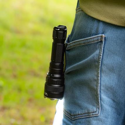 LED RGBW dimmbare wiederaufladbare Taschenlampe LED/15W/5V IP66 1500 lm 2000 mAh