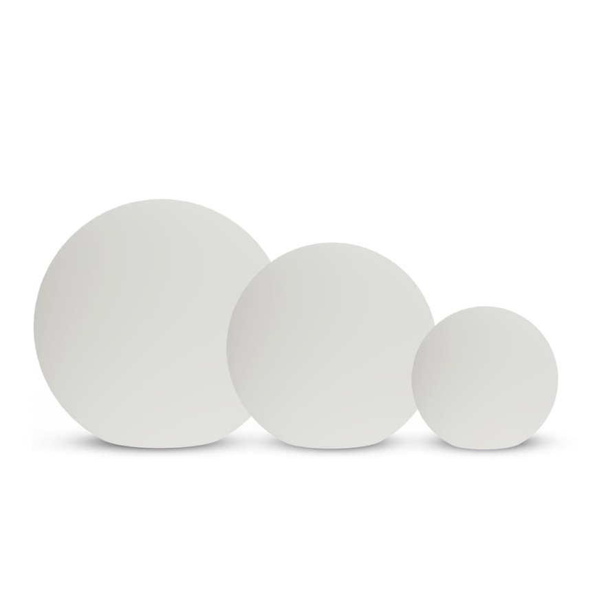 LED RGBW dimmbare Außenleuchte GLOBO 1xE27/12W/230V 2700–6500K Ø 30 cm IP44 Wi‑Fi