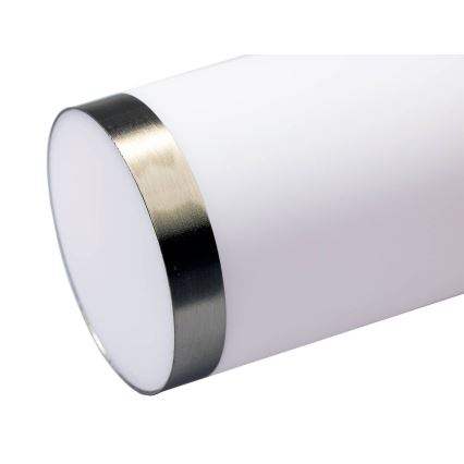 LED RGBW dimmbare Außenleuchte LIVIA 1xE27/6,5W/230V 2700-6500K Wi-Fi 45 cm IP44 silber