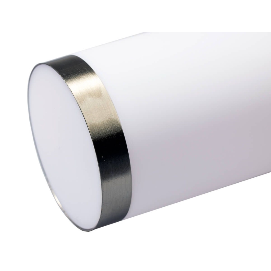 LED RGBW dimmbare Außenleuchte LIVIA 1xE27/6,5W/230V 2700-6500K Wi-Fi 45 cm IP44 silber