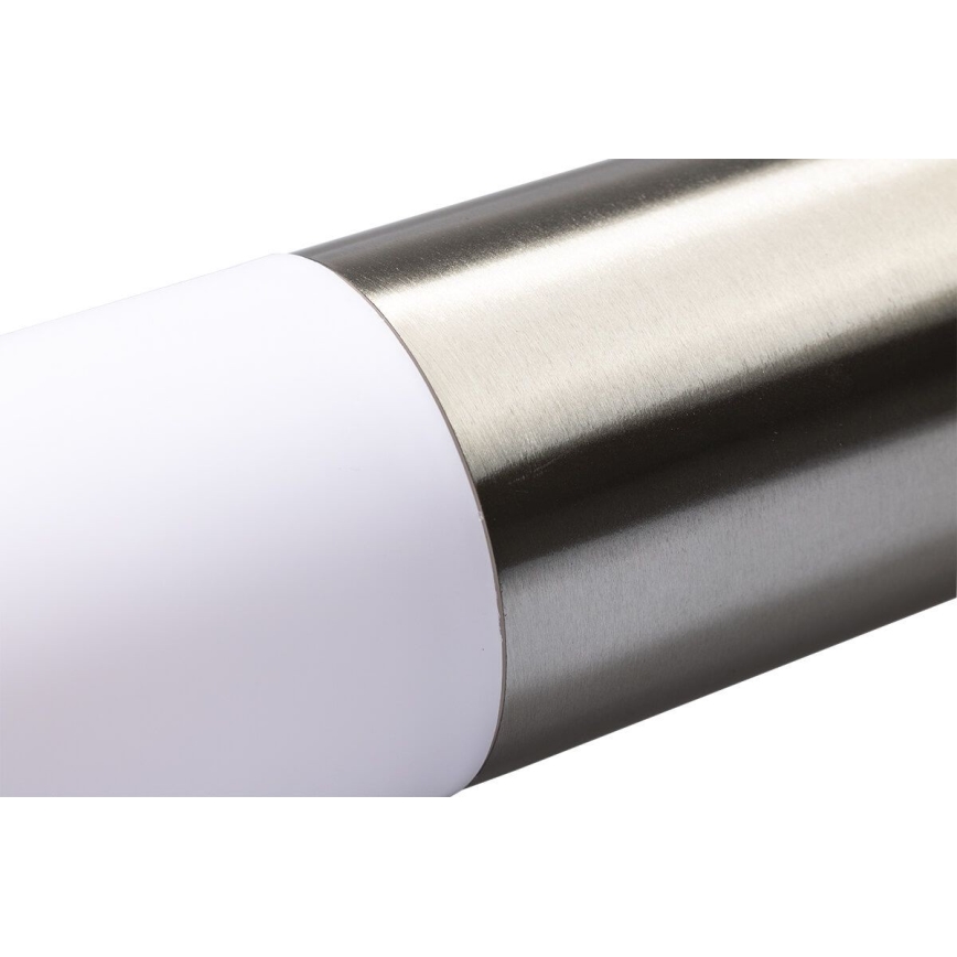 LED RGBW dimmbare Außenleuchte LIVIA 1xE27/6,5W/230V 2700-6500K Wi-Fi 45 cm IP44 silber