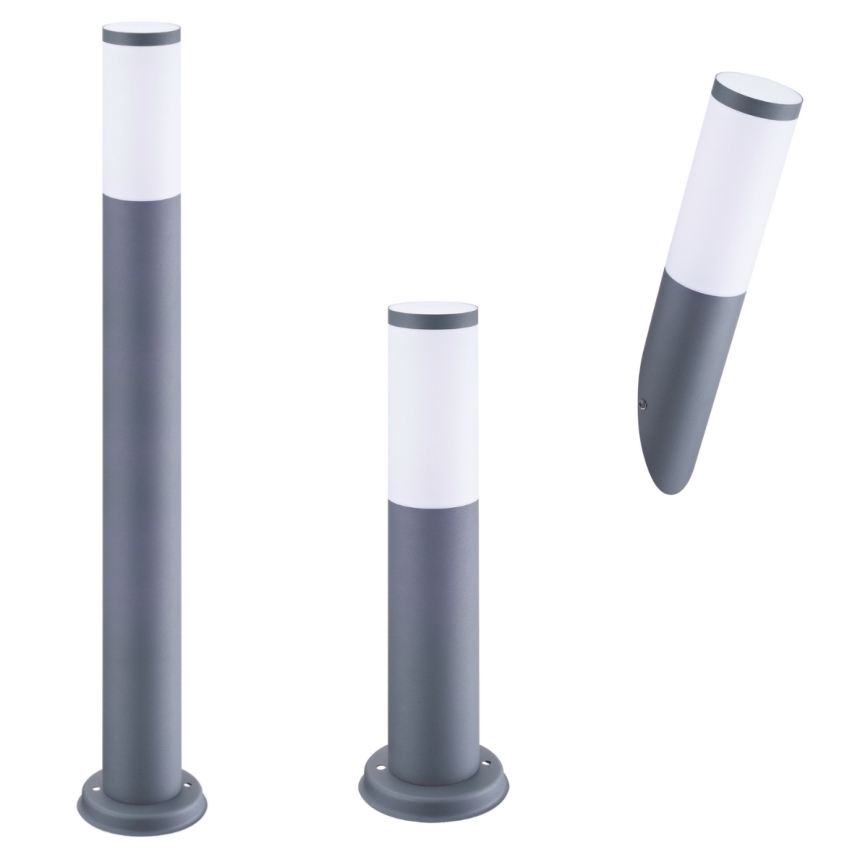 LED RGBW dimmbare Außenleuchte OSLO 1xE27/6,5W/230V 2700-6500K Wi-Fi 45 cm IP44 anthrazit