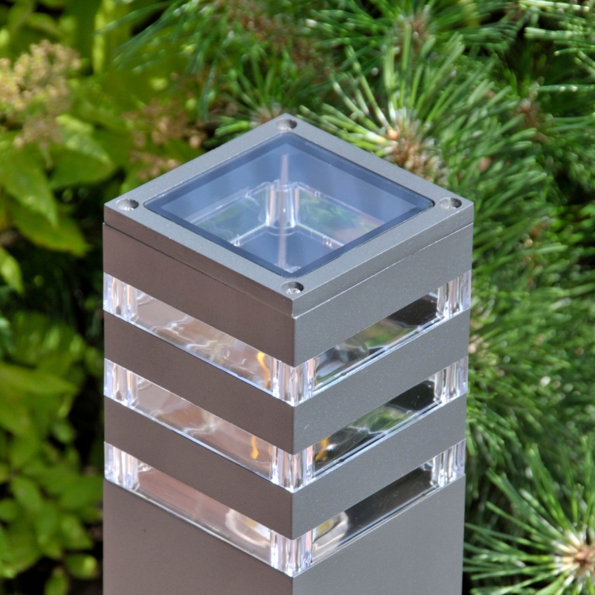 LED RGBW dimmbare Außenleuchte TEKSAS 1xE27/12W/230V 2700-6500K Wi-Fi 44 cm IP44 Anthrazit