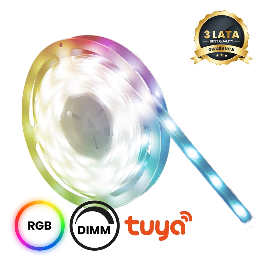 LED RGBW dimmbare Badezimmerleiste LED/7.5W/12V IP65 3m Wi-Fi Tuya