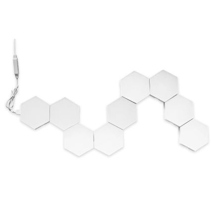 SET 9x LED RGBW Dimmbare Deko-Wandleuchte MAYA LED/1W/230V + Fernbedienung