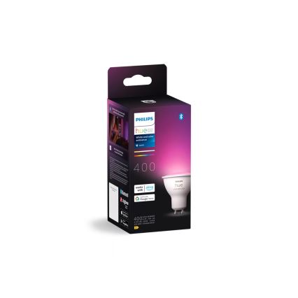 LED RGBW dimmbares Leuchtmittel Philips Hue White And Color Ambiance GU10/4,2W/230V 2000-6500K
