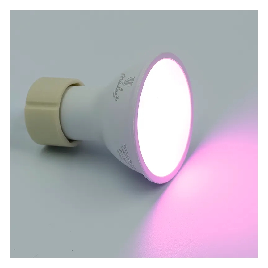 LED RGBW Dimmbar Lampe GU10/4,5W/230V 2700-6500K Wi-Fi Tuya