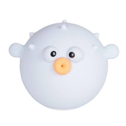 LED RGBW Dimmbare Kinder-Leuchte mit Touch-Funktion HELI LED/1W/5V USB 1200 mAh Fisch blau