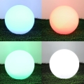 LED RGBW dimmbare Solarleuchte GARDEN BALL LED/5W/3,7V 3000K IP54 2200 mAh Ø 40 cm + Fernbedienung