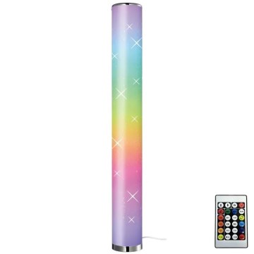 LED RGBW dimmbare Stehlampe LED/12W/230V + Fernbedienung