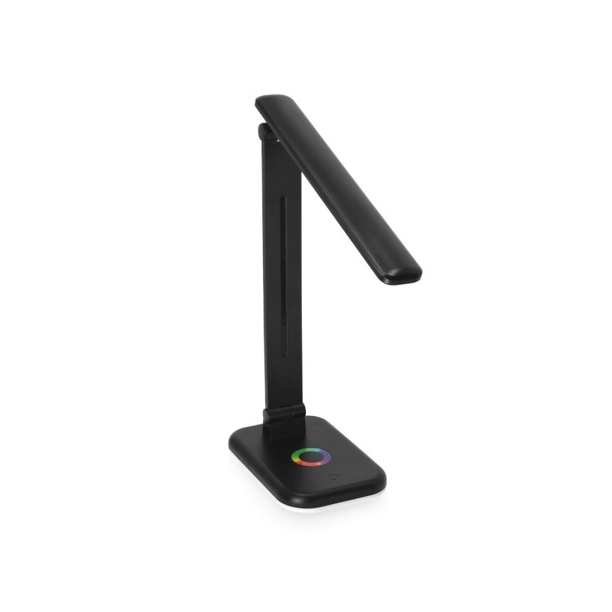 LED RGBW Dimmbare Tischleuchte NOBLITE LED/7W/5V 3000/4000/6500K schwarz