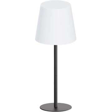 LED RGBW dimmbare Touch-Tischleuchte für den Außenbereich LUCIA LED/2W/5V 1800/2700/6500K 3600 mAh IP44 schwarz