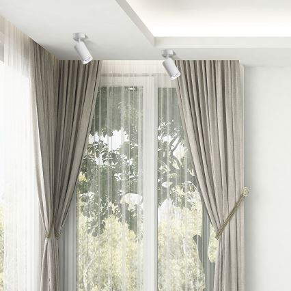 LED RGBW dimmbarer Badezimmer-Einbaustrahler TURYN 1xGU10/6,5W/230V 2700–6500K Wi-Fi IP44 weiß