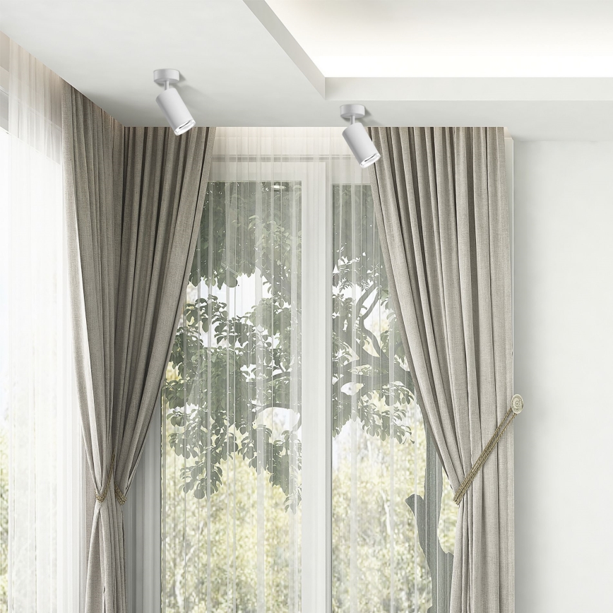 LED RGBW dimmbarer Badezimmer-Einbaustrahler TURYN 1xGU10/6,5W/230V 2700–6500K Wi-Fi IP44 weiß