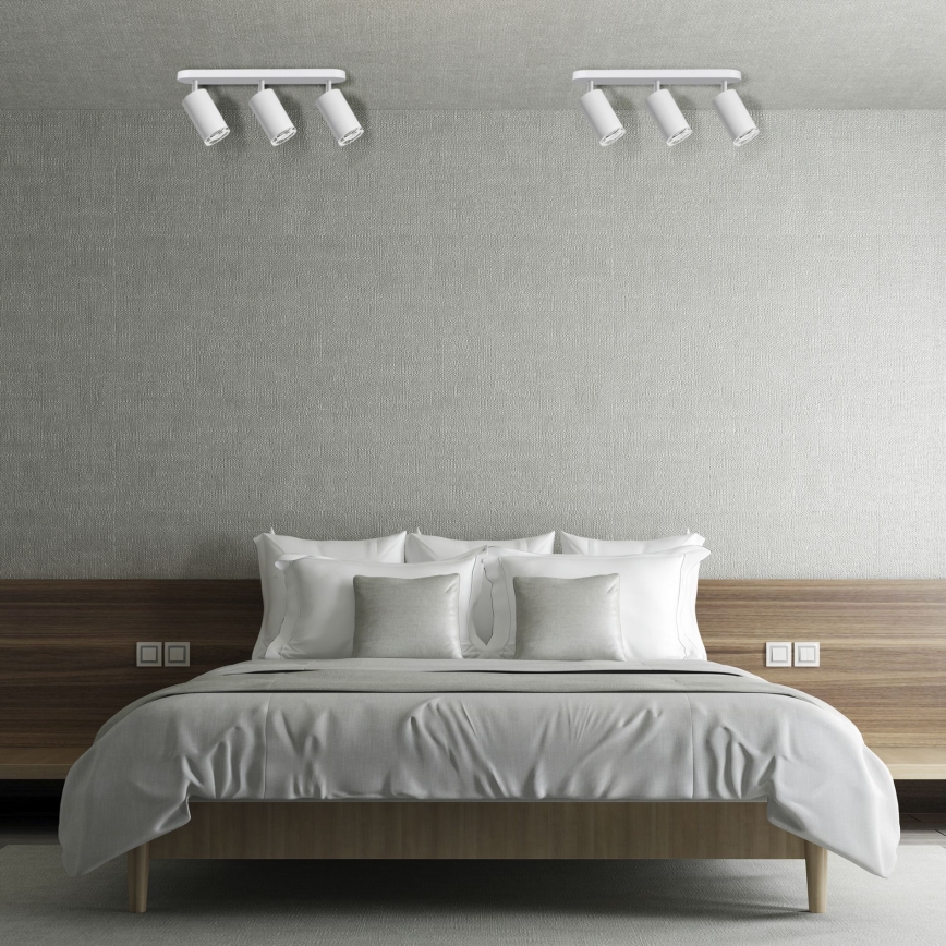 LED RGBW dimmbares Badezimmerspot TURYN 3xGU10/6,5W/230V 2700-6500K Wi-Fi IP44 Weiß