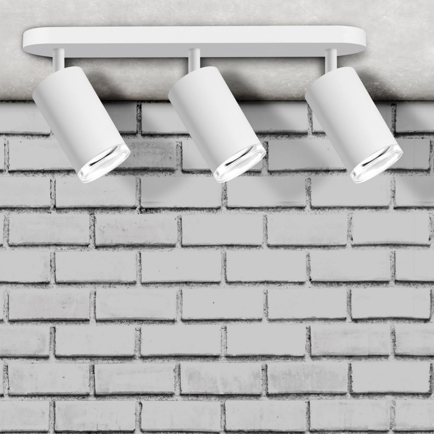 LED RGBW dimmbares Badezimmerspot TURYN 3xGU10/6,5W/230V 2700-6500K Wi-Fi IP44 Weiß