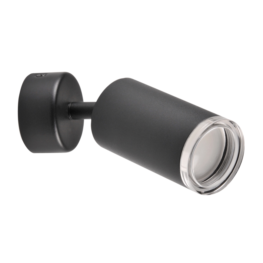 LED RGBW dimmbarer Badezimmer-Spot TURYN 1xGU10/6W/230V 3000K IP44 schwarz + Fernbedienung