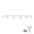 LED RGBW dimmbarer Einbauspot ANGIE 6xGU10/6,5W/230V 2700-6500K weiß