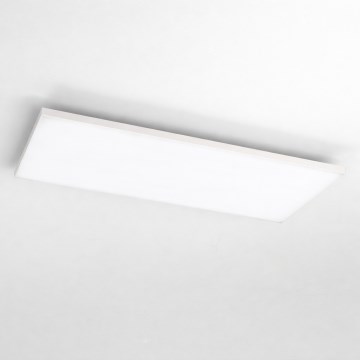 LED RGBW dimmbares Aufputzpanel LED/13,5W/230V 3000-6500K 29,5x59,5 cm weiß + Fernbedienung