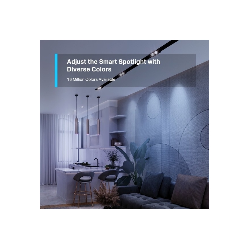 LED RGBW dimmbares Leuchtmittel GU10/3,7W/230V 2200-6500K Wi-Fi - TP-Link