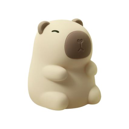 LED RGBW, dimmbares, wiederaufladbares Touch-Nachtlicht für Kinder KAPYBARA LED/0,45W/5V 800 mAh