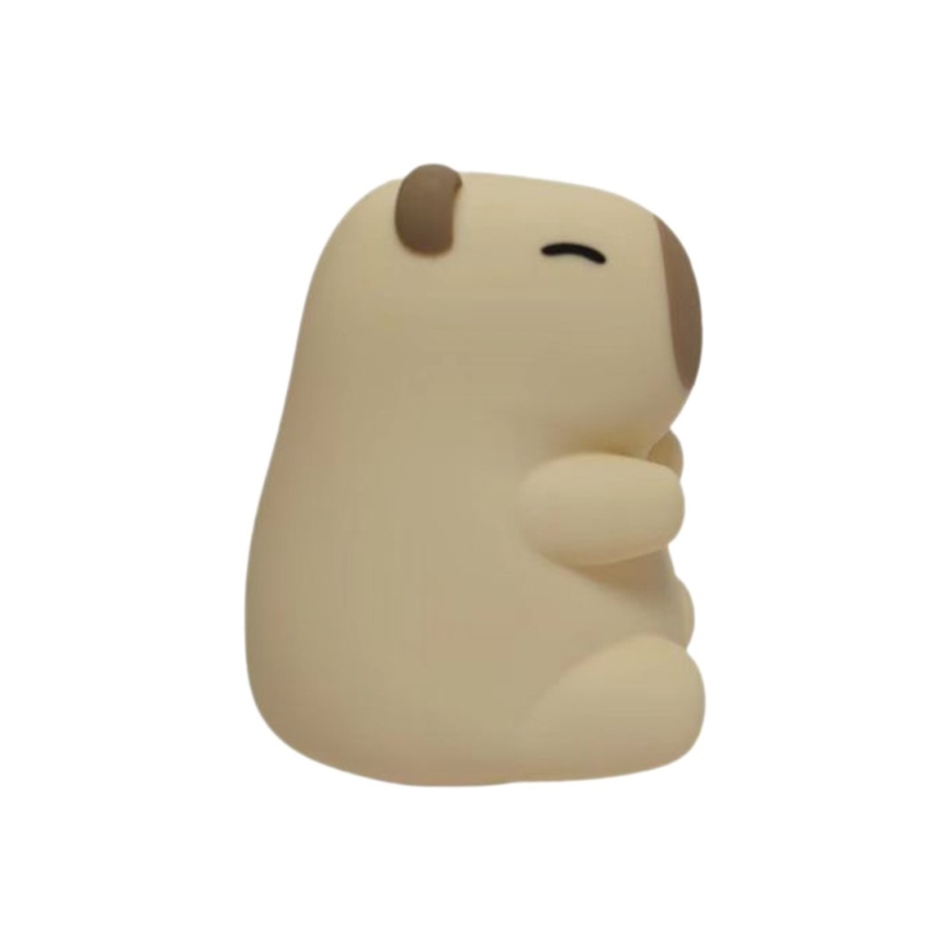 LED RGBW, dimmbares, wiederaufladbares Touch-Nachtlicht für Kinder KAPYBARA LED/0,45W/5V 800 mAh