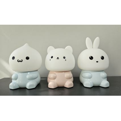 LED RGBW Kinder-Touchlampe LED/1W/5V USB 1200 mAh Katze