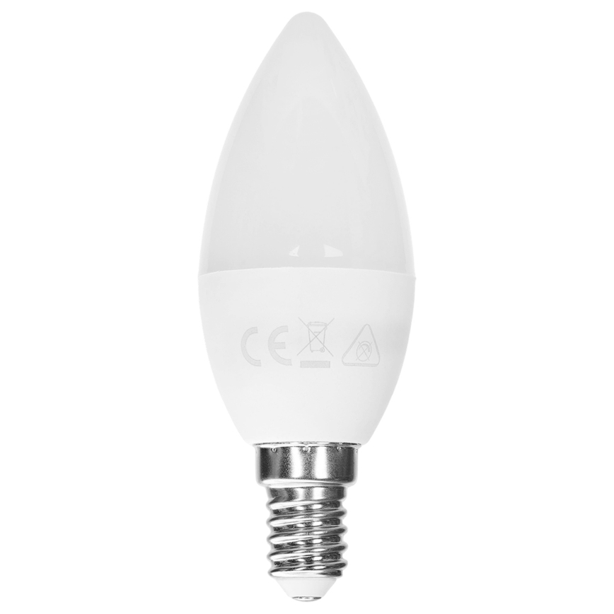 LED RGBW Glühbirne C37 E14/4,8W/230V 3000K + Fernbedienung - Aigostar