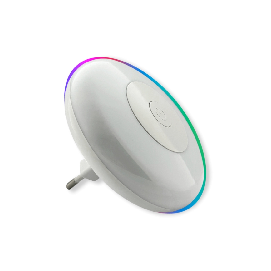 LED-RGBW-Nachtleuchte LED/1W/230V weiß