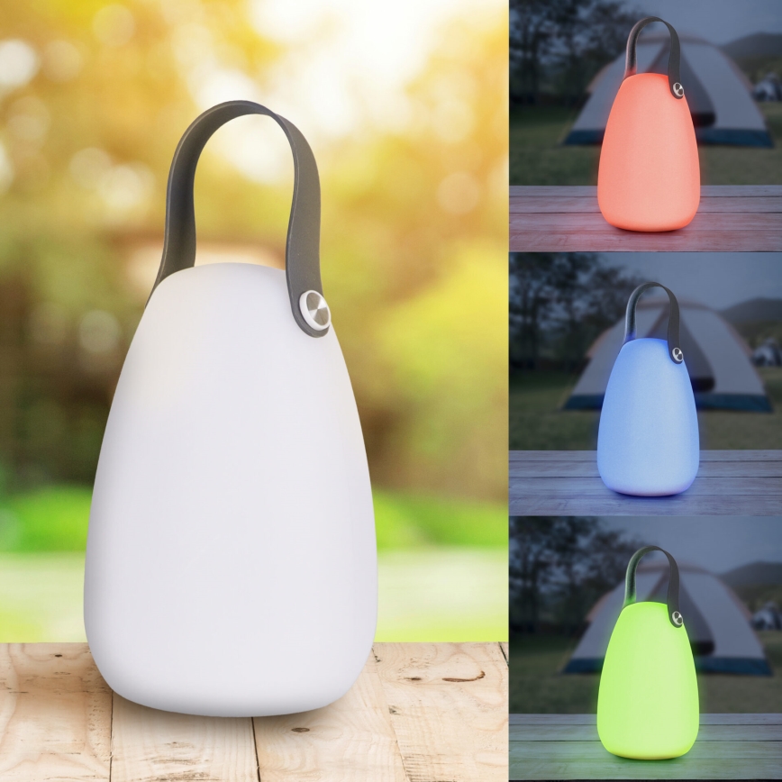 LED RGBW Solarleuchte CANARIA LED/2W/1,2V 400 mAh IP44 weiß