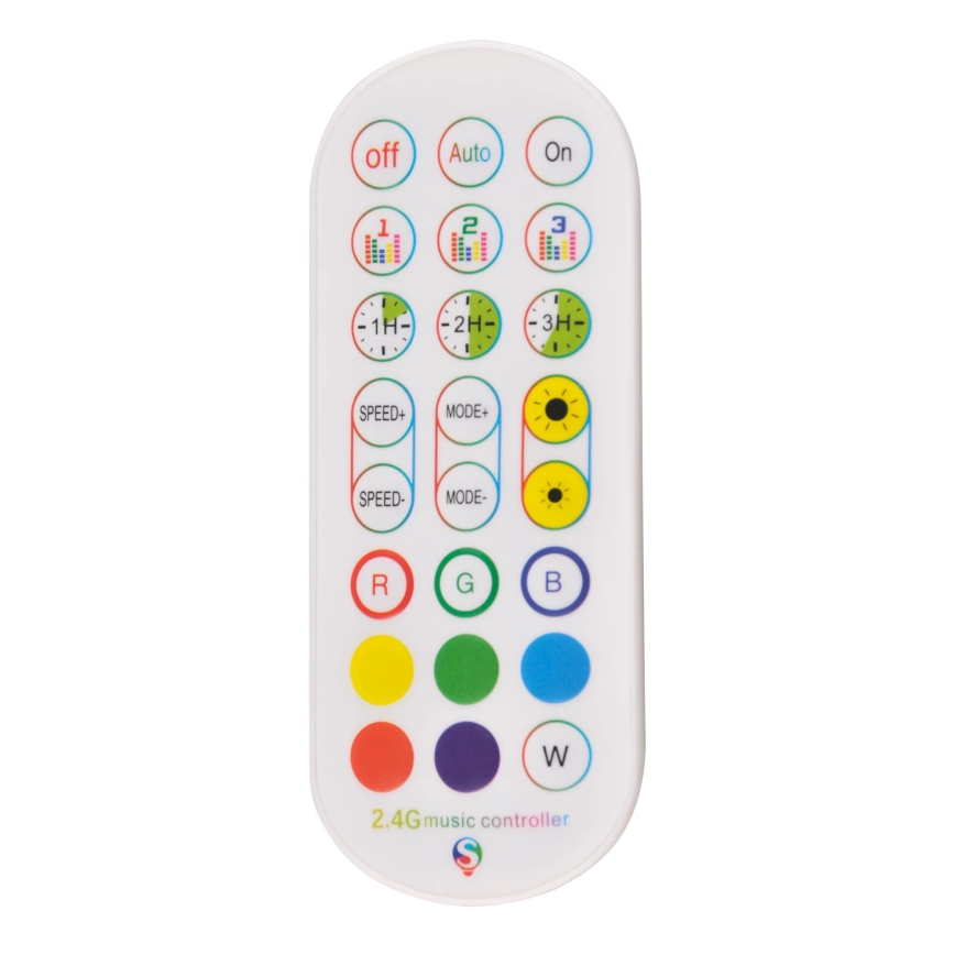 Dimmbare LED-RGBW-Stehleuchte MAGICAL LED/7W/230V + Fernbedienung