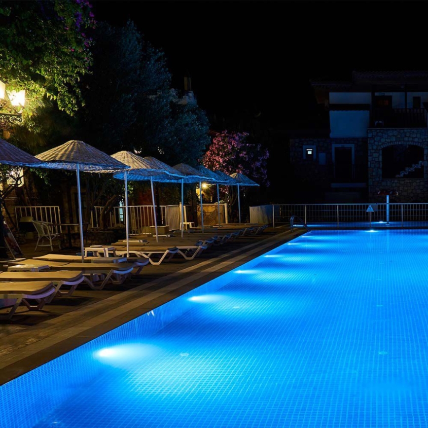 LED-Schwimmbeckenlampe LED/18W/12V IP68 6500K